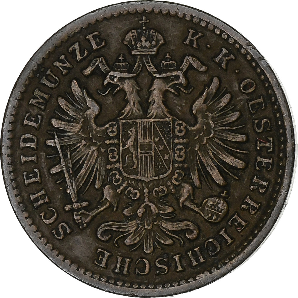 Austria, Franz Joseph I, Kreuzer, 1885, Rame, BB+, KM:2187