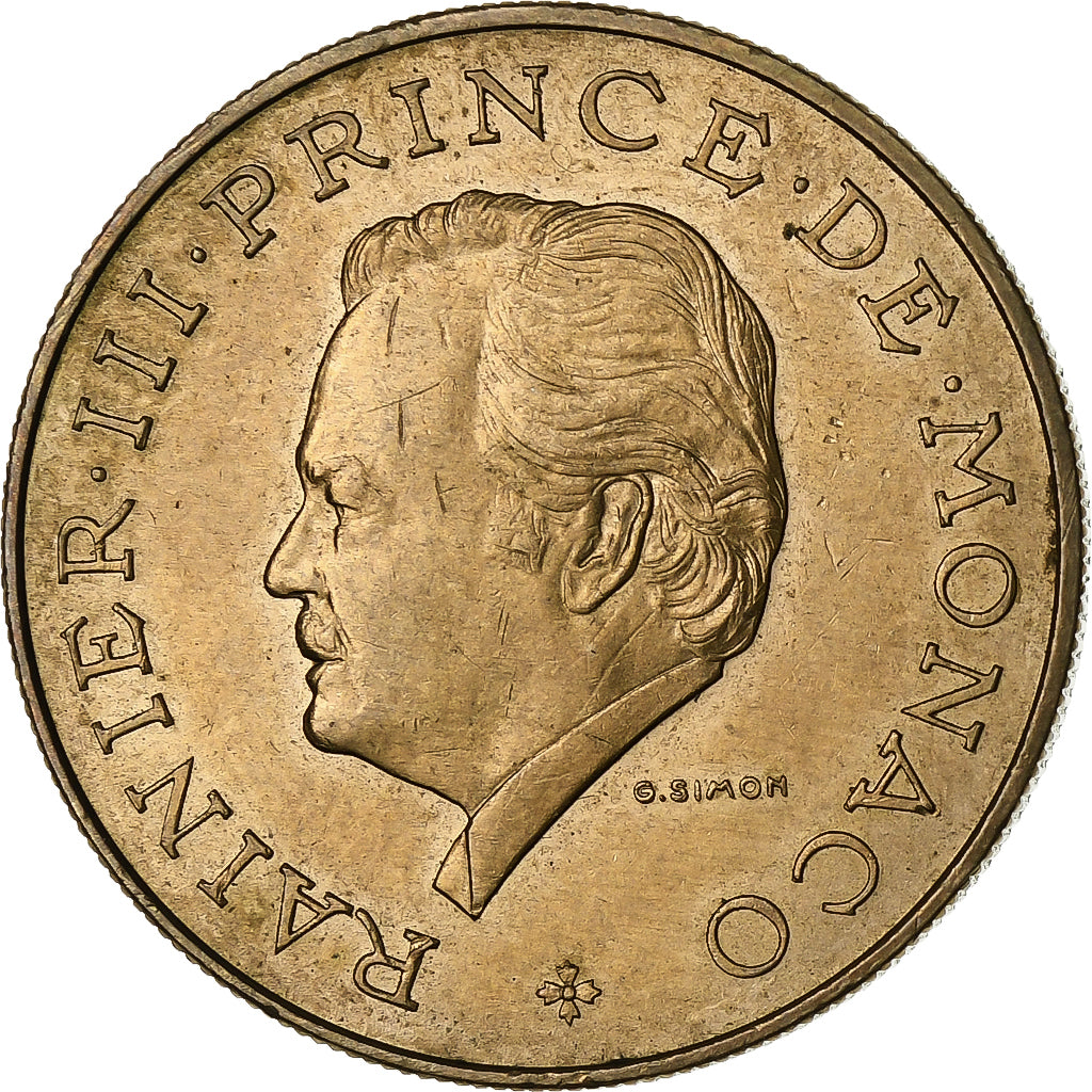 Moneta, Monaco, Rainier III, 10 Francs, 1979, BB, Rame-nichel-alluminio, KM:154