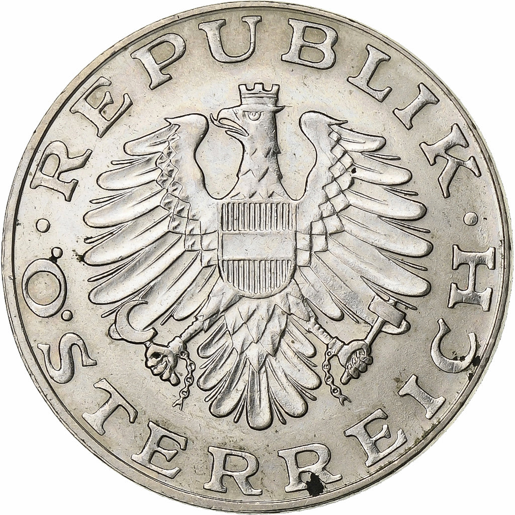 Austria, 10 Schilling, 1990, EF(40-45), Copper-Nickel Plated Nickel, KM:2918