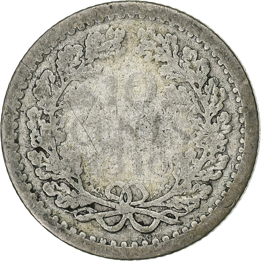 Paesi Bassi, Wilhelmina I, 10 Cents, 1910, Argento, B+, KM:163