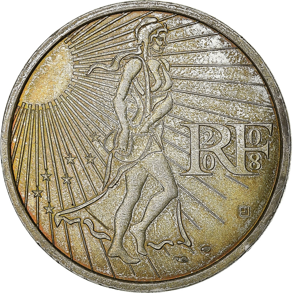 Frankreich, 15 Euro, Semeuse, 2008, VZ, Silber, Gadoury:EU288, KM:1535