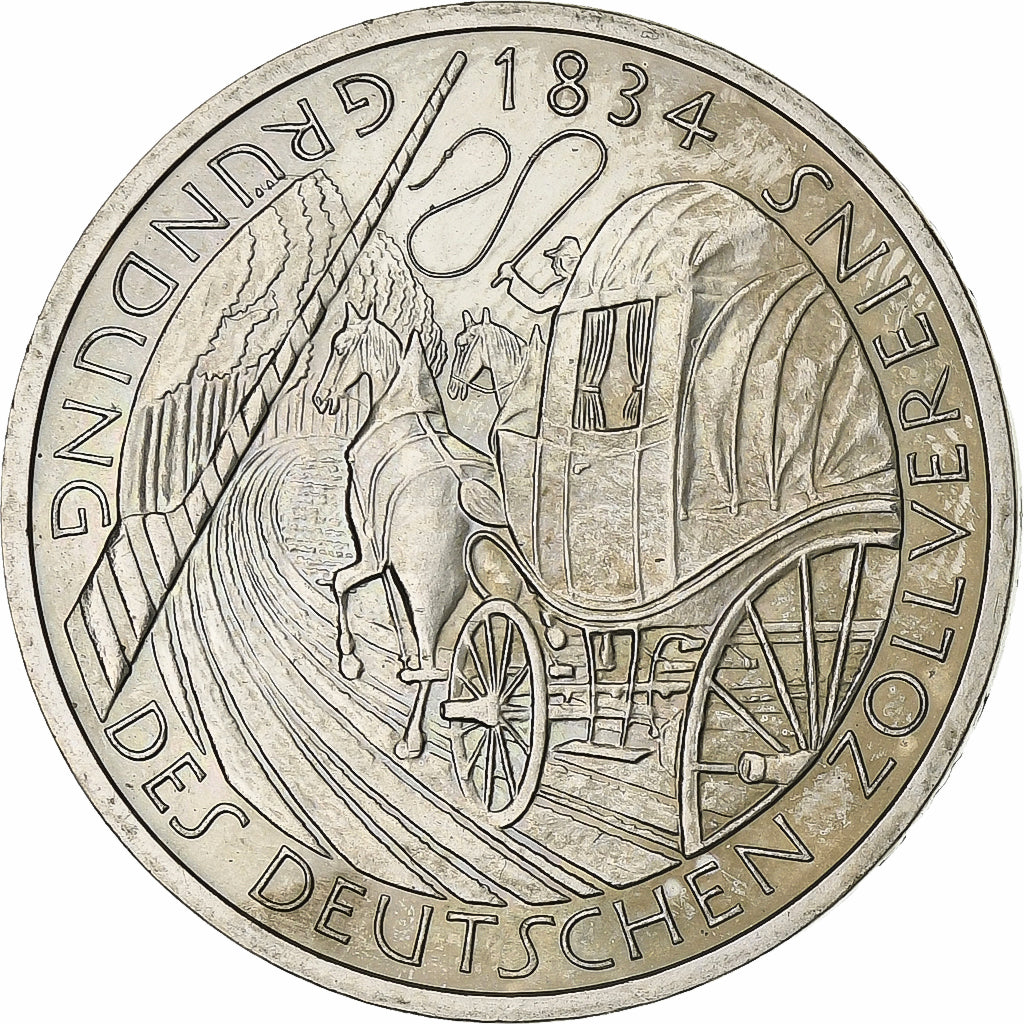 GERMANY - FEDERAL REPUBLIC, 5 Mark, 1984, Munich, Germany, AU(55-58), KM:160