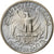 USA, Quarter, Washington Quarter, 1981, U.S. Mint, Miedź-Nikiel powlekany