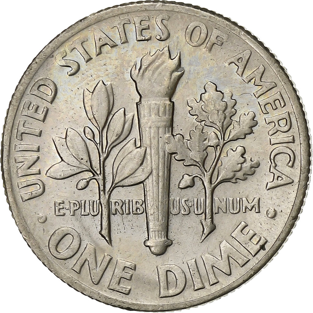 Estados Unidos da América, Dime, Roosevelt Dime, 1972, U.S. Mint, Cobre