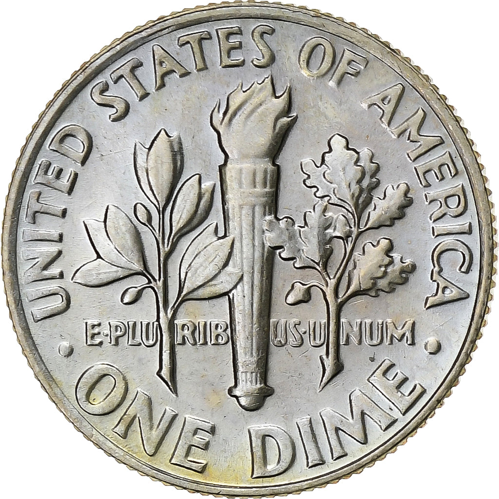 Estados Unidos da América, Dime, Roosevelt Dime, 1979, U.S. Mint, Cobre