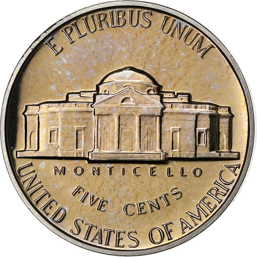United States, 5 Cents, Jefferson Nickel, 1962, U.S. Mint, Copper-nickel