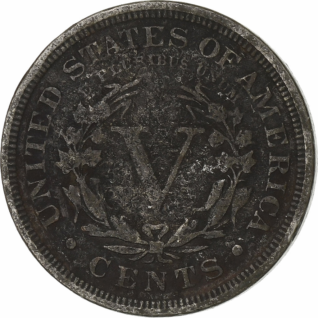 Estados Unidos, 5 Cents, Liberty Nickel, 1903, U.S. Mint, Cobre - níquel, BC