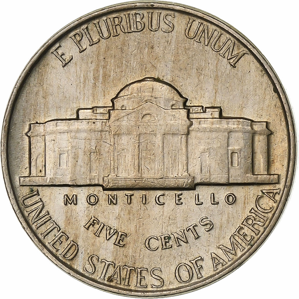 USA, 5 Cents, Jefferson Nickel, 1941, U.S. Mint, Miedź-Nikiel, EF(40-45)