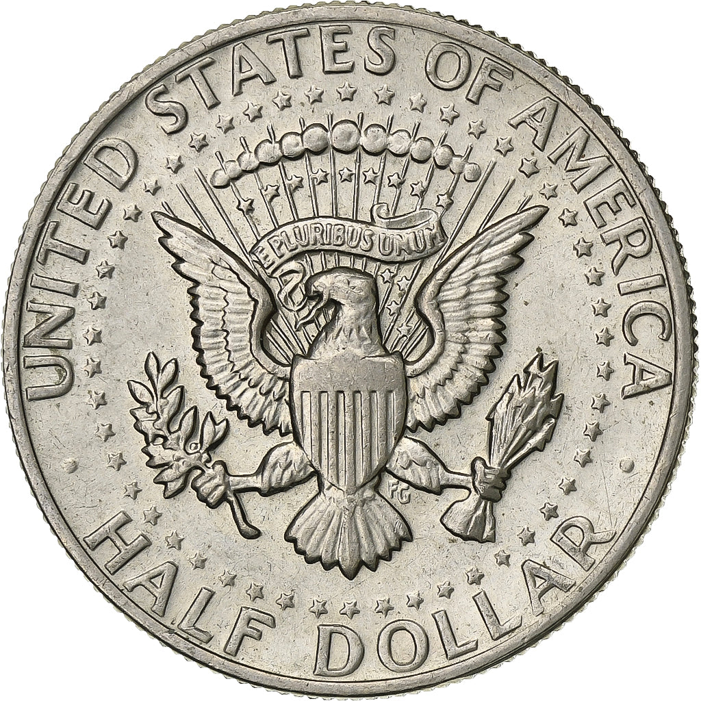 Stati Uniti, Half Dollar, Kennedy Half Dollar, 1977, U.S. Mint, Rame ricoperto