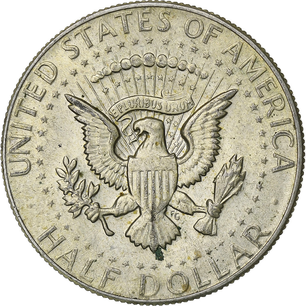 United States, Half Dollar, Kennedy Half Dollar, 1969, U.S. Mint, Silver