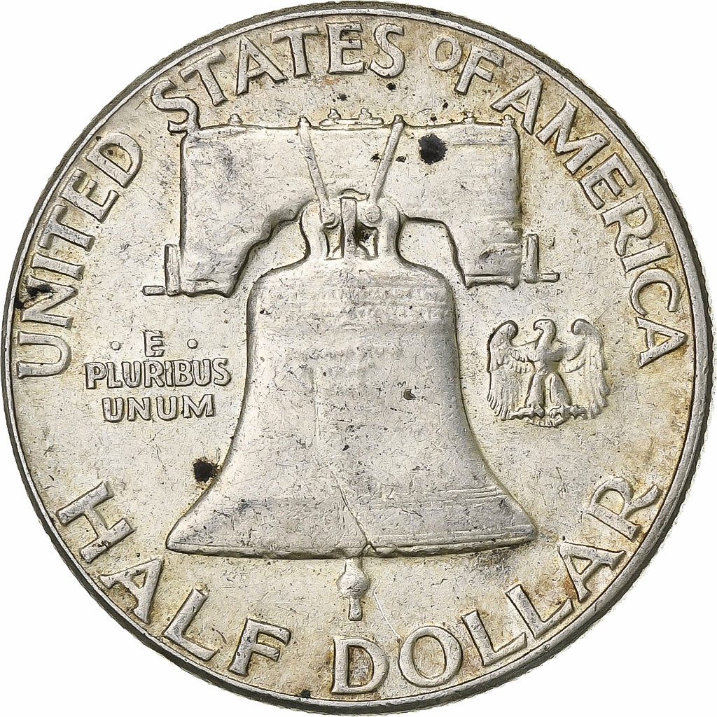 Estados Unidos da América, Half Dollar, Franklin Half Dollar, 1963, U.S. Mint