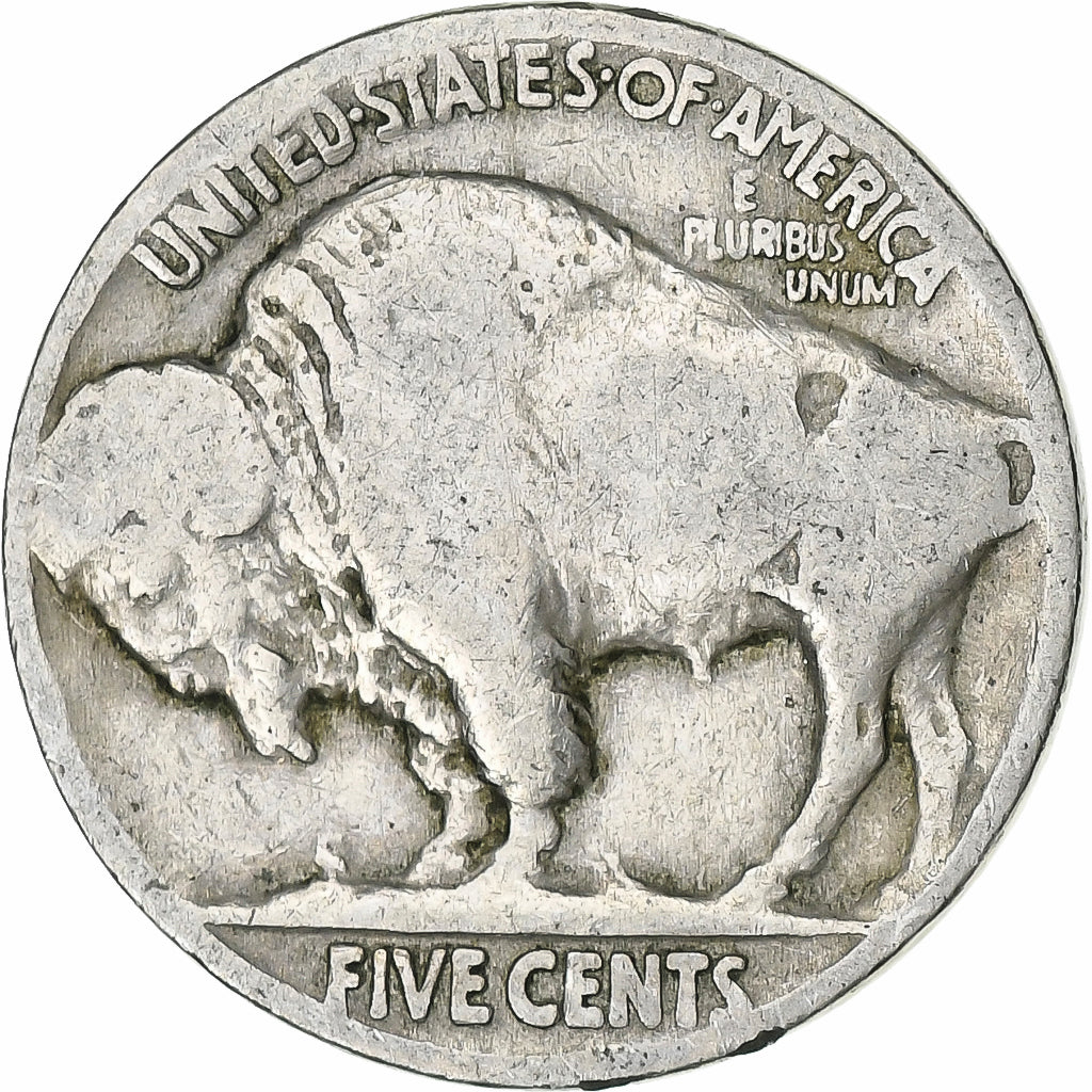Vereinigte Staaten, 5 Cents, Buffalo Nickel, 1924, U.S. Mint, Kupfer-Nickel, SS