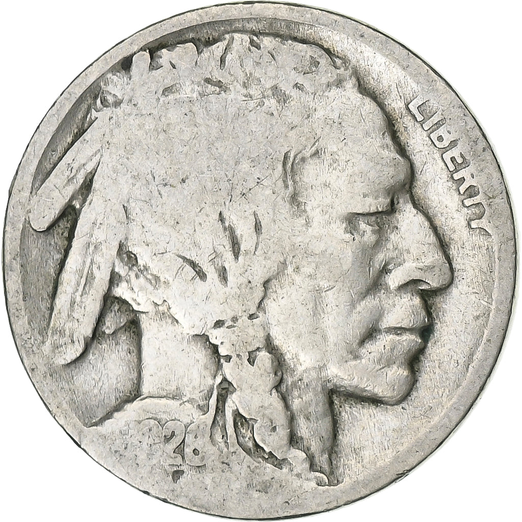 Vereinigte Staaten, 5 Cents, 1928, U.S. Mint, Cupronickel, SS