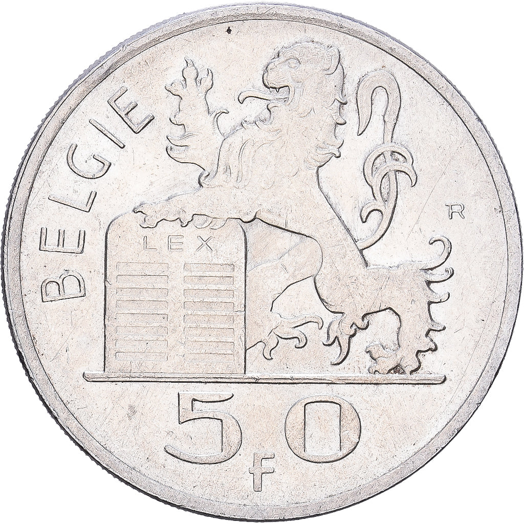Belgio, 50 Francs, 1948, Brussels, Argento, BB