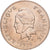 French Polynesia, 100 Francs, 1976, Paris, Nickel-brass, EF(40-45)