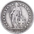 Svizzera, Demi Franc, 1944, Bern, Argento, MB