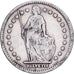 Suisse, 1 Franc, 1921, Bern, Argent, TB+