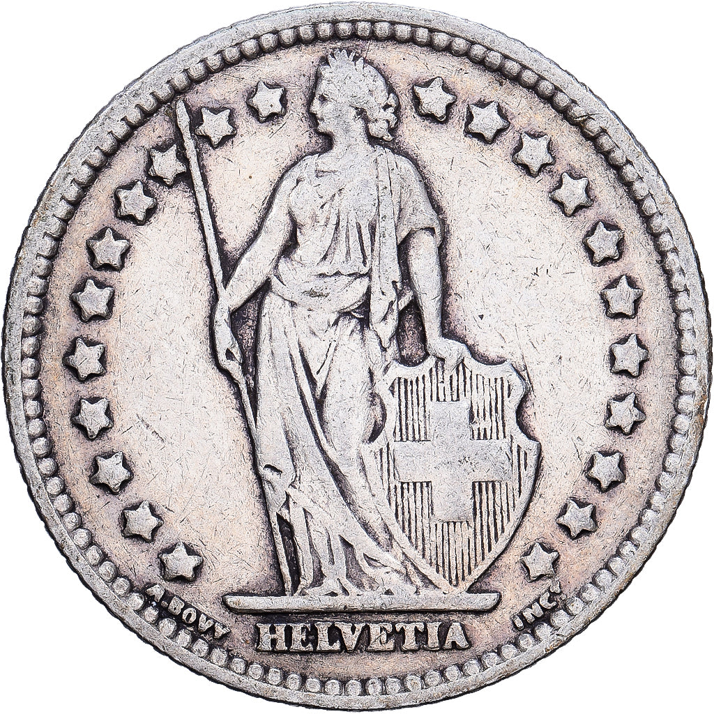 Schweiz, 1 Franc, 1928, Bern, Silber, SS