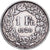 Svizzera, 1 Franc, 1928, Bern, Argento, BB