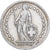 Svizzera, 2 Francs, 1958, Bern, Argento, MB+