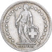 Svizzera, 2 Francs, 1958, Bern, Argento, MB+