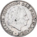 Países Baixos, 1 Gulden, 1955, Utrecht, Prata, VF(20-25)