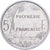 Polinezja Francuska, 5 Francs, 1990, Paris, Aluminium, VF(30-35)