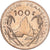 Polinezja Francuska, 100 Francs, 1992, Paris, Miedź-Nikiel, EF(40-45)
