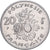 Polinezja Francuska, 20 Francs, 1970, Paris, Nikiel, EF(40-45)