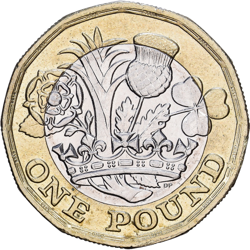 Zjednoczone Królestwo Wielkiej Brytanii, 1 Pound, 2016, British Royal Mint
