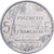 French Polynesia, 5 Francs, 1988, Paris, Aluminum, EF(40-45)