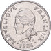French Polynesia, 10 Francs, 1984, Paris, Nickel, VF(30-35)