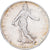 France, 2 Francs, Semeuse, 1918, Paris, Silver, F(12-15)