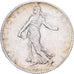 Francia, 2 Francs, Semeuse, 1918, Paris, Plata, BC