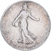 Francia, 2 Francs, Semeuse, 1914, Castelsarrasin, Plata, MBC+