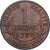 Frankreich, 1 Centime, 1920, Paris, Bronze, GE+