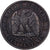 Frankreich, Napoleon III, 2 Centimes, 1861, Bordeaux, Laurée, Bronze, SGE