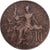France, 10 Centimes, 1911, Paris, Bronze, VG(8-10)