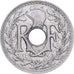 Francia, 25 Centimes, Lindauer, 1915, Paris, Níquel, BC+