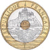 France, 20 Francs, 1999, Paris, Tri-Metallic, EF(40-45)