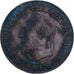 France, 1 Centime, 1862, Strasbourg, Bronze, G(4-6)