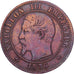France, 2 Centimes, 1856, Rouen, Bronze, VG(8-10)