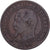 Frankreich, 2 Centimes, 1855, Rouen, Bronze, GE+