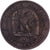 Frankreich, 2 Centimes, 1857, Lille, Bronze, GE+
