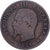 França, 5 Centimes, 1855, Strasbourg, Bronze, G(4-6)