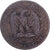 França, 5 Centimes, 1855, Strasbourg, Bronze, G(4-6)