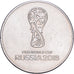 Rusia, 25 Roubles, 2018 FIFA World Cup, 2018, Moscow, Cupronickel, MBC