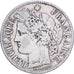 Francia, 2 Francs, 1887, Paris, Plata, BC