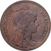France, 10 Centimes, 1916, Bronze, VF(30-35)