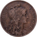 France, 10 Centimes, 1912, Paris, Bronze, VF(30-35)